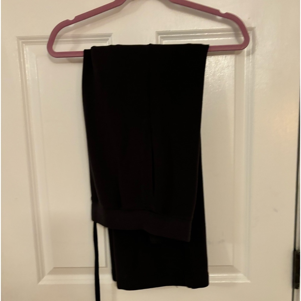 Alo Yoga Micro Waffle Pleasant Wide Leg Sweatpant small